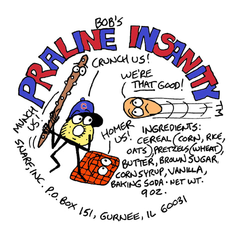 Snack Mix Gift Container - Baseball